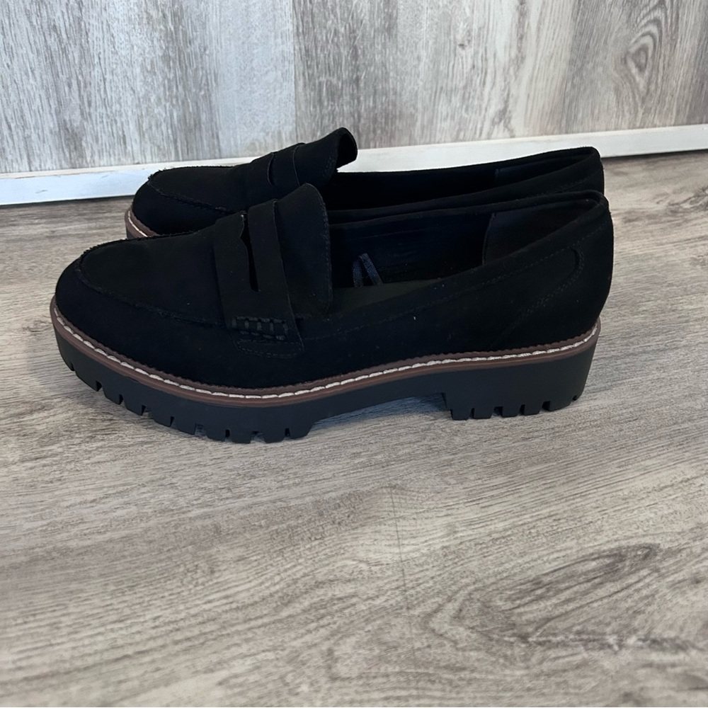 JellyPop Paris Chunky Platform Loafers Shoes Women’s 8 Old Money Academia Career